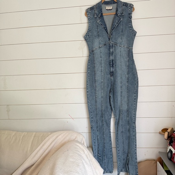 NWOT free people CRVY Ring The Alarm One-Piece jumpsuit - Picture 5 of 16